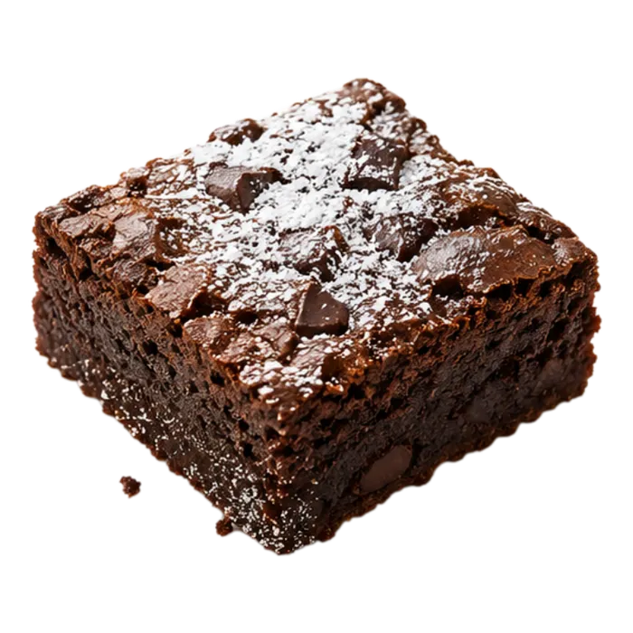 Brownie artesanal de chocolate