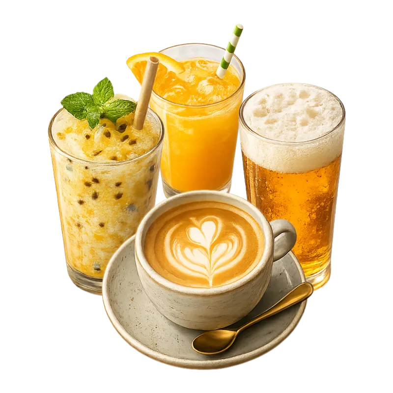 Cafés de especialidad y bebidas frías